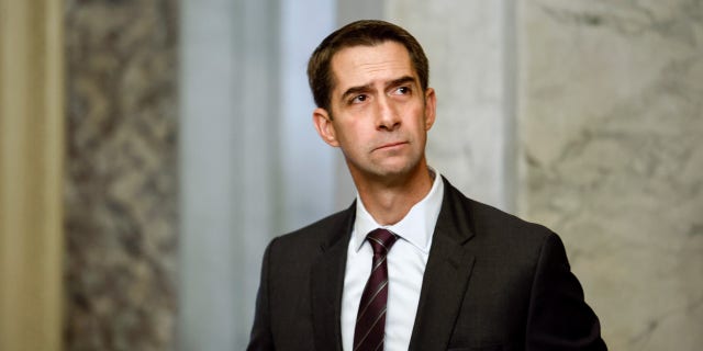 Sen. Tom Cotton, R-Ark., penned a New York Times op-ed in 2020 titled ‘Send in the Troops' calling for military involvement to quell violence in cities during the George Floyd riots, which was met with backlash by Times staffers.