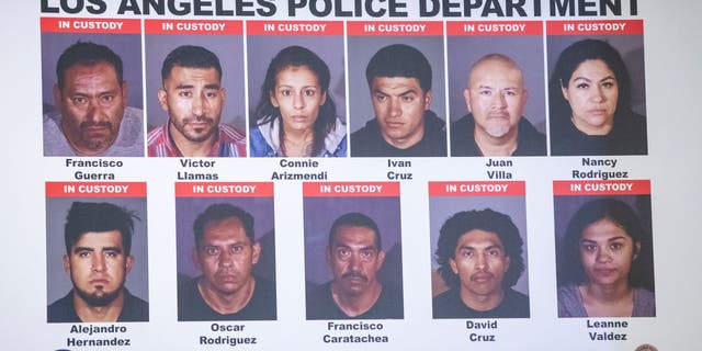 LAPD Task Force Arrests 22 In Connection With Train Burglaries, $18 ...