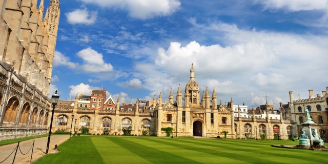 The dean of Trinity College, Cambridge, whose Great Court is pictured, recently defended a sermon likening the side wound of Jesus to a vagina as "legitimate" speculation.