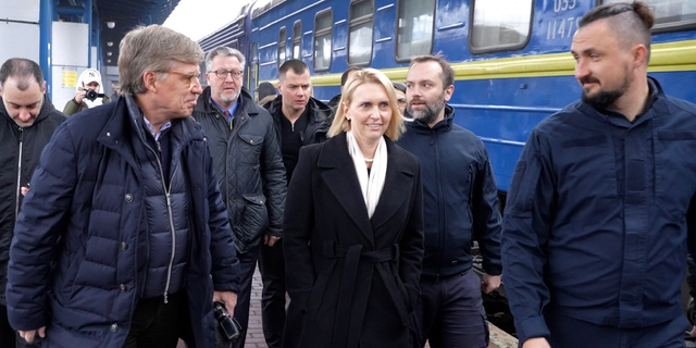यूक्रेन में अमेरिकी राजदूत ब्रिजेट ब्रिंक।