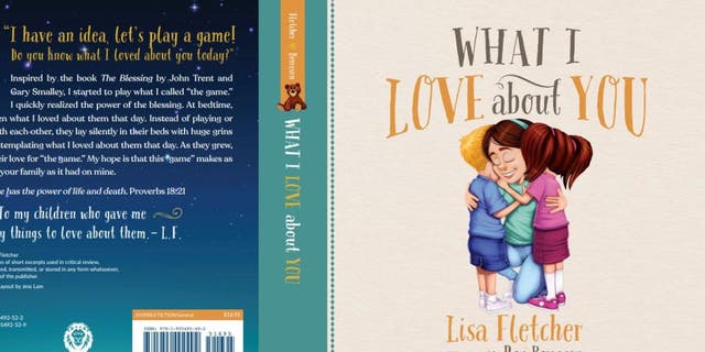 Cover of Lisa Fletcher's book "What I love about you"