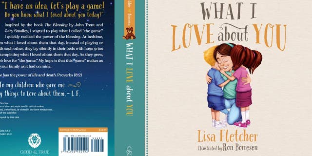 Cover of Lisa Fletcher's book "What I love about you"