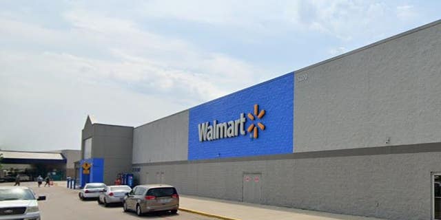 A Lumberton, North Carolina Walmart where someone was shot Friday. The big-box retail giant has seen two shootings at separate locations in the span of just a few days this week.
