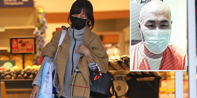 Young An, 42, seen shopping Monday, a day before her estranged husband and suspected attacker pleaded not guilty to attempted murder, kidnapping and domestic violence charges.
