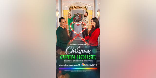 HGTV's "A Christmas Open House" is available for streaming on Discovery+.