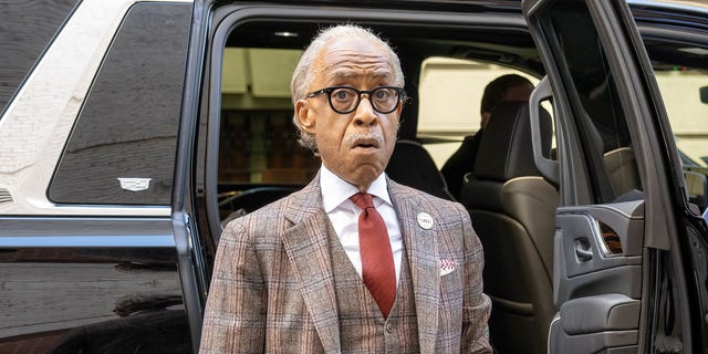 Rev. Al Sharpton arrives to the Philadelphia screening of "Loudmouth" during the 31st Philadelphia Film Festival Oct. 29, 2022, in Philadelphia.