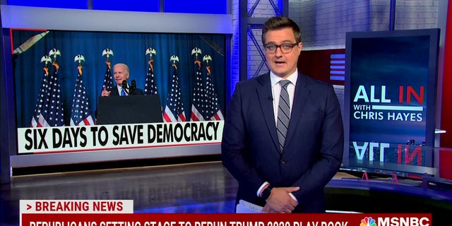 Chris Hayes has frequently warned about the state of Democracy in America.