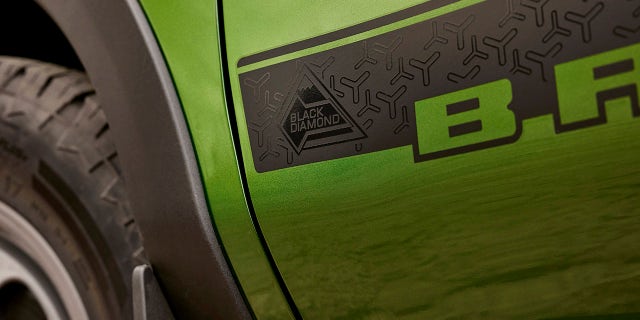 The Black Diamond package also comes with unique decals for the doors and hood.
