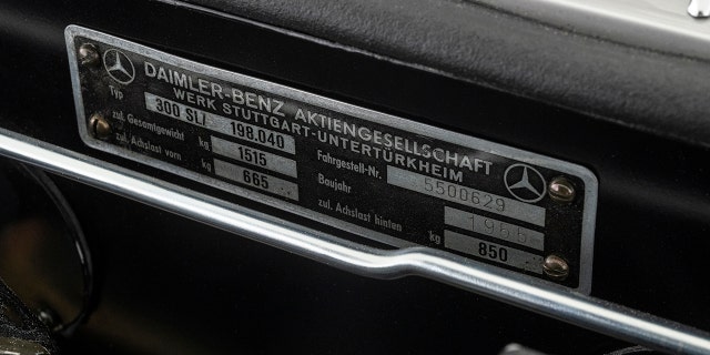 Brabus used the license plate to confirm the vehicle identification number matched the one used in the photos.