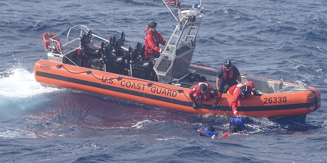 Several people drowned when a migrant vessel capsized about 50 miles away from the Florida Keys on Sunday. 