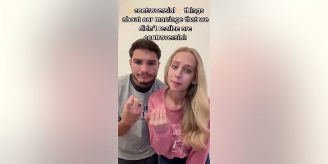 The McGrews posted a video on their TikTok account that shared what other commenters feel is "controversial" about their marriage guidelines.