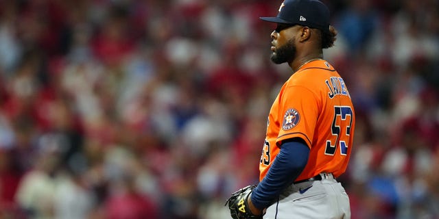 Astros pull Cristian Javier from start despite World Series history at stake