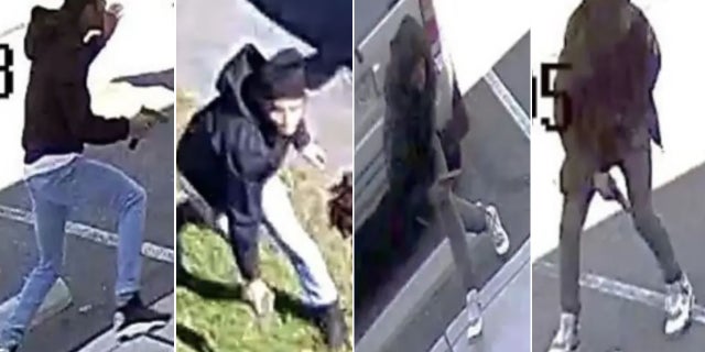 Police said additional suspects were caught on surveillance camera and asked the public for help identifying them.
