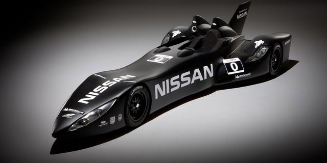 The Nissan Delta Wing featured a lightweight, low drag chassis and narrow front track.