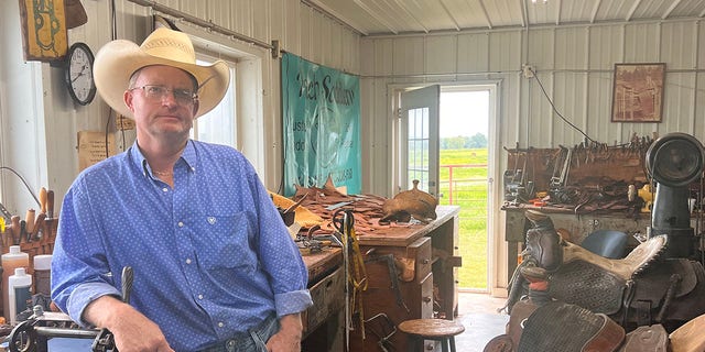 Drew Clark of Colcord, Oklahoma is a fourth generation cowboy and custom saddler.  His family's business is "one of the longest-running family-owned saddleries still in operation in the United States" 