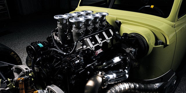 The 510 cubic-inch V8 is rated at 1,000 horsepower.