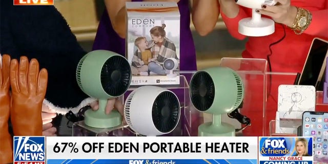 This portable heater can function as a fan or a heater, making it a good gift year-round. 