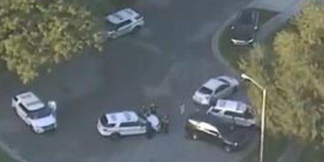 The scene of a Nov. 4, 2022, murder allegedly involving Shavell Jordan Jones