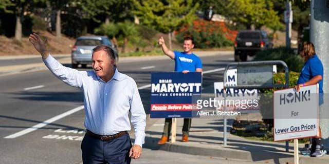 GOP candidate Brian Maryott ran for Congress in the 49th congressional district. 