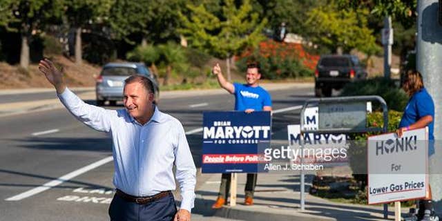 GOP candidate Brian Maryott ran for Congress in the 49th congressional district.