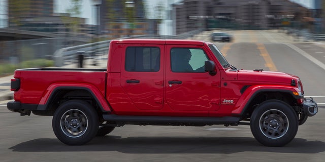 The Jeep Gladiator is the brand's only pickup.