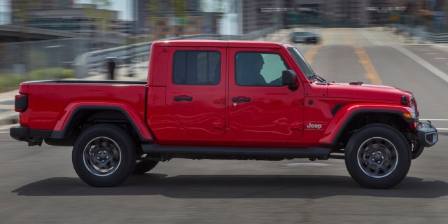 The Jeep Gladiator is the brand's only pickup.