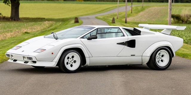 The Lamborghini Countach is an icon of the 1980s.