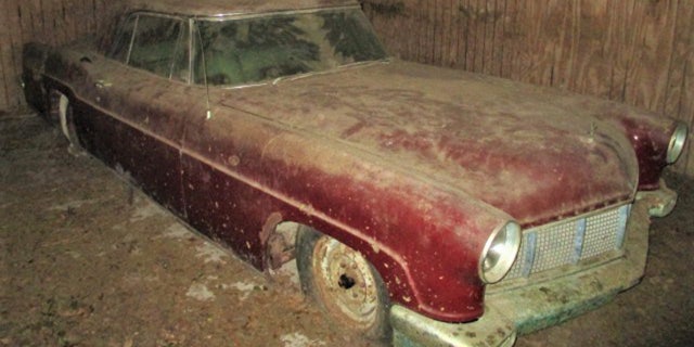 The 1956 Continental Mark II could be worth $150,000 if fully restored.