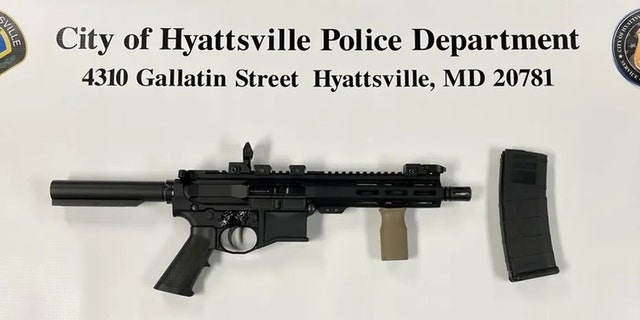 The AR-15 a teenager in Maryland was found to be sleeping with.