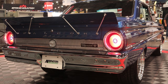The classic Ford Falcon has been restored and modified by Arrington Performance.