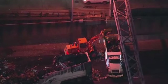 Woman killed on I-95 when car sandwiched between 2 tractor trailers in ...