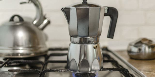Moka pots are octagonal coffee pots that can brew coffee or espresso on a stovetop or similar heat source.