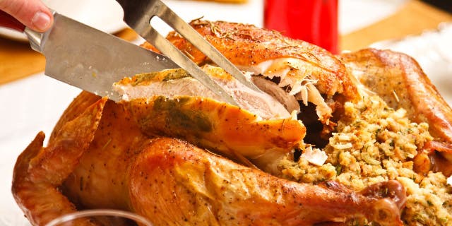 Meat carving is a kitchen skill that involves the sectioning and cutting of meat. Many Americans practice this skill on Thanksgiving when they're tasked with carving a whole turkey.