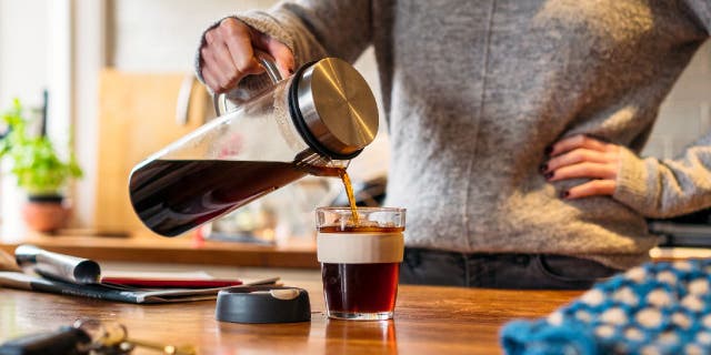 Cold brew takes long periods of time to steep, but it can be made in bulk and stored for later use.
