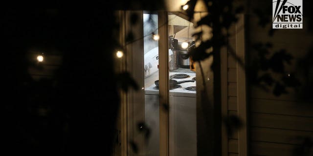 Views inside the home in Moscow, Idaho shows a kitchen window on Monday, November 14, 2022, Four University of Idaho students were killed over the weekend in an apparent quadruple homicide in this home. The victims are Ethan Chapin, 20, of Conway, Washington; Madison Mogen, 21, of Coeur d'Alene, Idaho; Xana Kernodle, 20, of Avondale, Idaho; and Kaylee GonCalves, 21, of Rathdrum, Idaho.