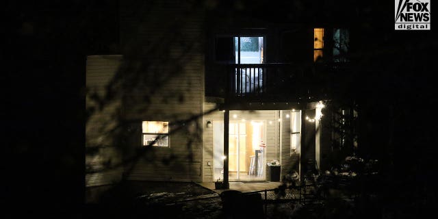 Views of the rear of the house in Moscow, Idaho on Tuesday, November 22, 2022 where a quadruple homicide took place last on November 13.