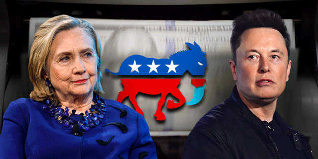 Clinton-linked dark money group targeted Twitter advertisers amid Elon Musk's takeover. (Photo illustration)