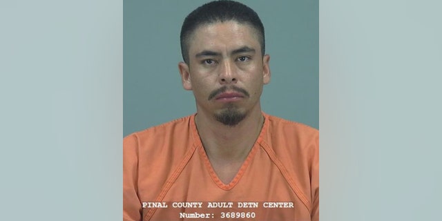 Ismael Ortega Hernandez, 32, is wanted in the fatal shooting of his wife at a home in Pinal County, Arizona, on Monday.