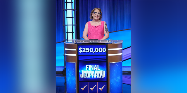 Amy Schneider wins "Trouble!" The tournament is on Monday, winning a prize of $250,000.