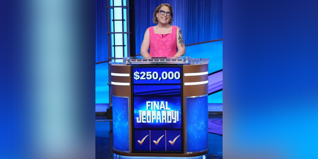 Amy Schneider came out victorious in "Jeopardy!" Tournament of Champions on Monday, winning the $250,000 prize.