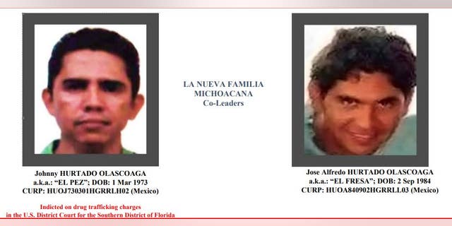 La Nueva Familia Michoacana co-leaders Johnny and Jose Hurtado are two of the most wanted criminals in Mexico.