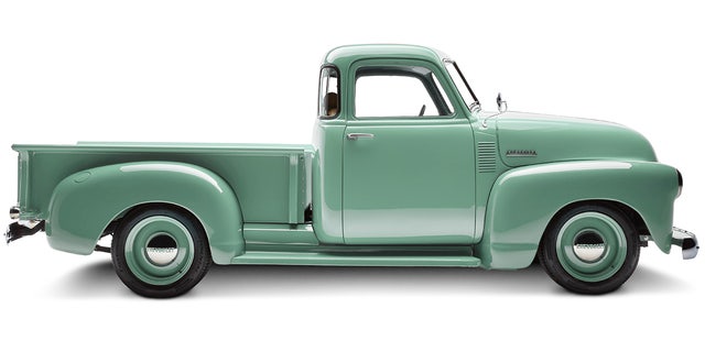 The Kindred Chevy 3100 is based on the 1947-1953 model.