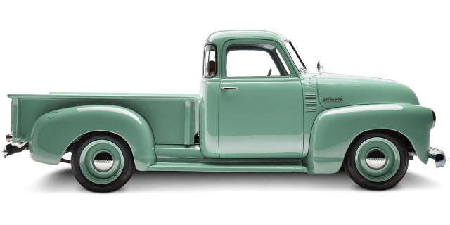 The Kindred Chevy 3100 is based on the 1947-1953 model.