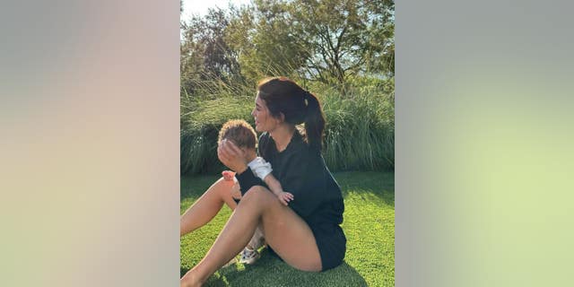 Kylie Jenner has yet to release her son's name or publicly share his photo.
