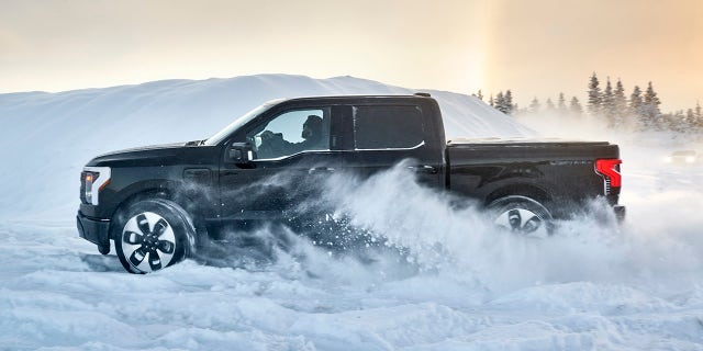 Ford suggests driving at lower speeds in the cold.