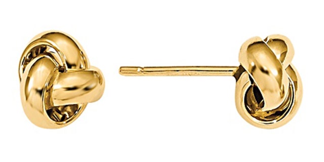 These Love Knot earrings are available for purchase on jtv.com.