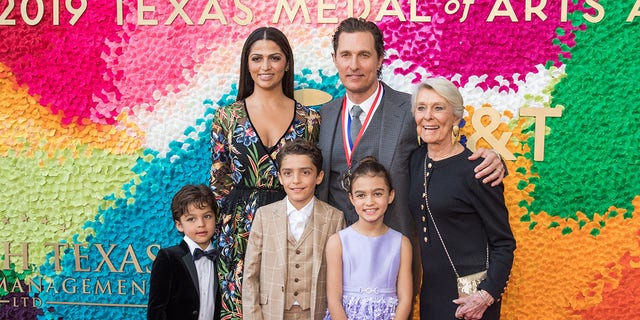 Camila Alves McConaughey and husband Matthew McConaughey share three children.