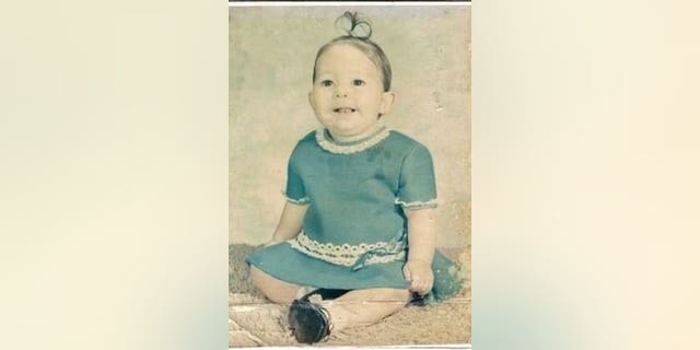 The family of Melissa Highsmith provided this photo of her as a baby. Highsmith disappeared from Fort Worth, Texas, Aug. 23, 1971, when she was just 21 months old.