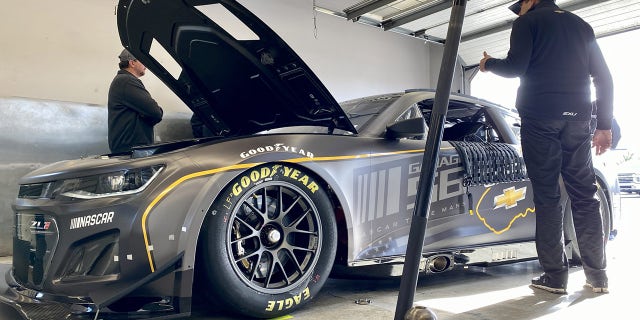 The car features aerodynamic and mechanical updates to make it more suitable for road racing.