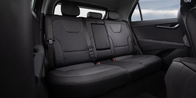 The Niro's rear seats have a lot of legroom for its class.